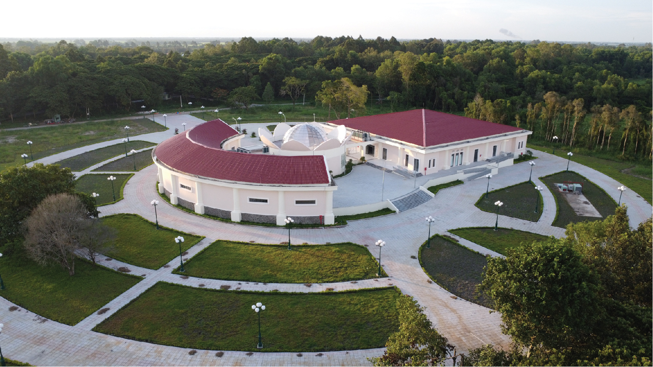 Nhà trưng bày Xứ ủy Nam bộ và Văn hóa Óc Eo Khu di tích quốc gia đặc biệt Gò Tháp, tỉnh Đồng Tháp