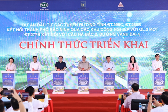 Khởi công Dự án Đường phục hồi kinh tế Bắc Ninh