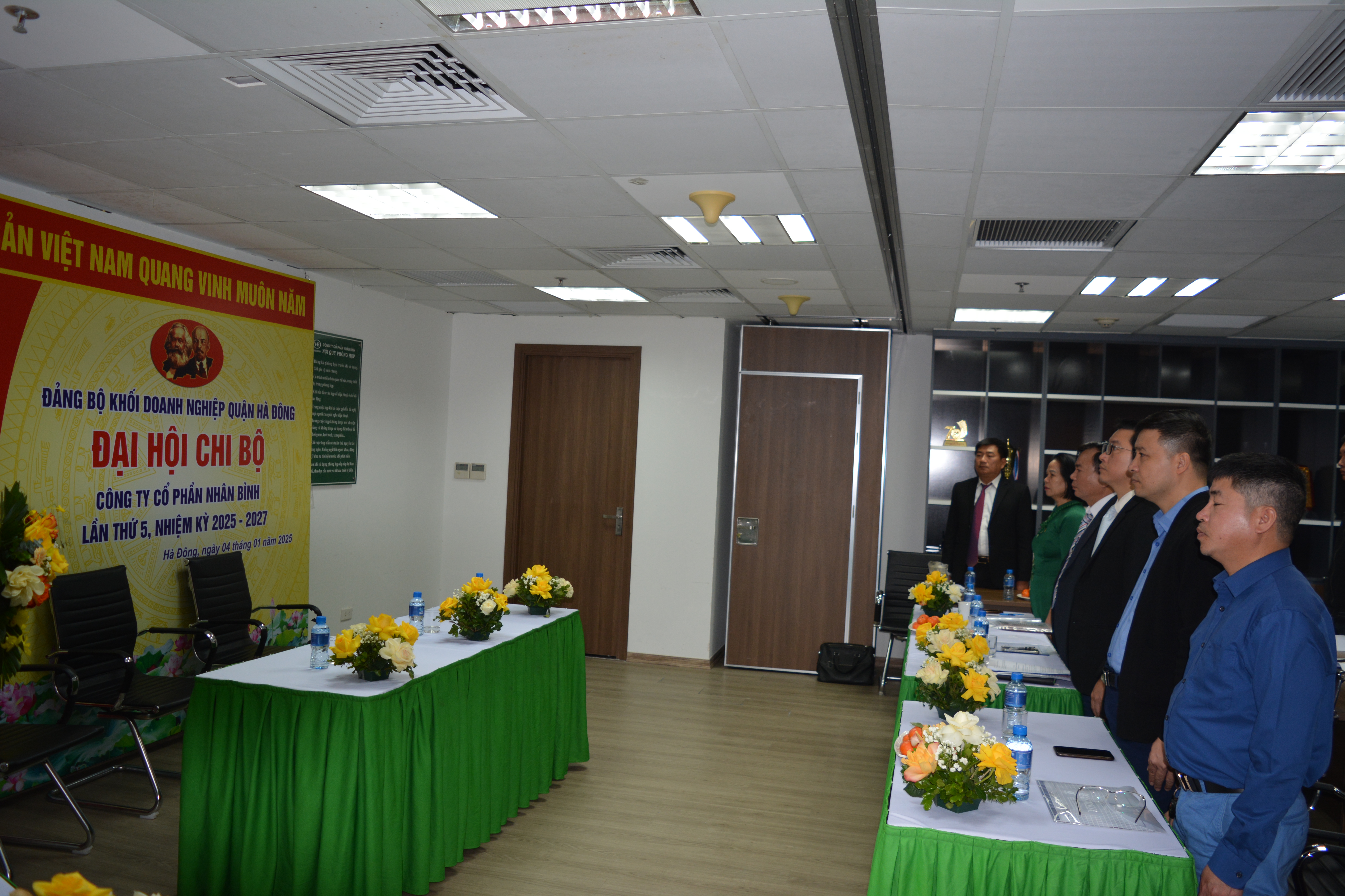 Đại hội Chi bộ Công ty cổ phần Nhân Bình lần thứ 5, nhiệm kỳ 2025-2027